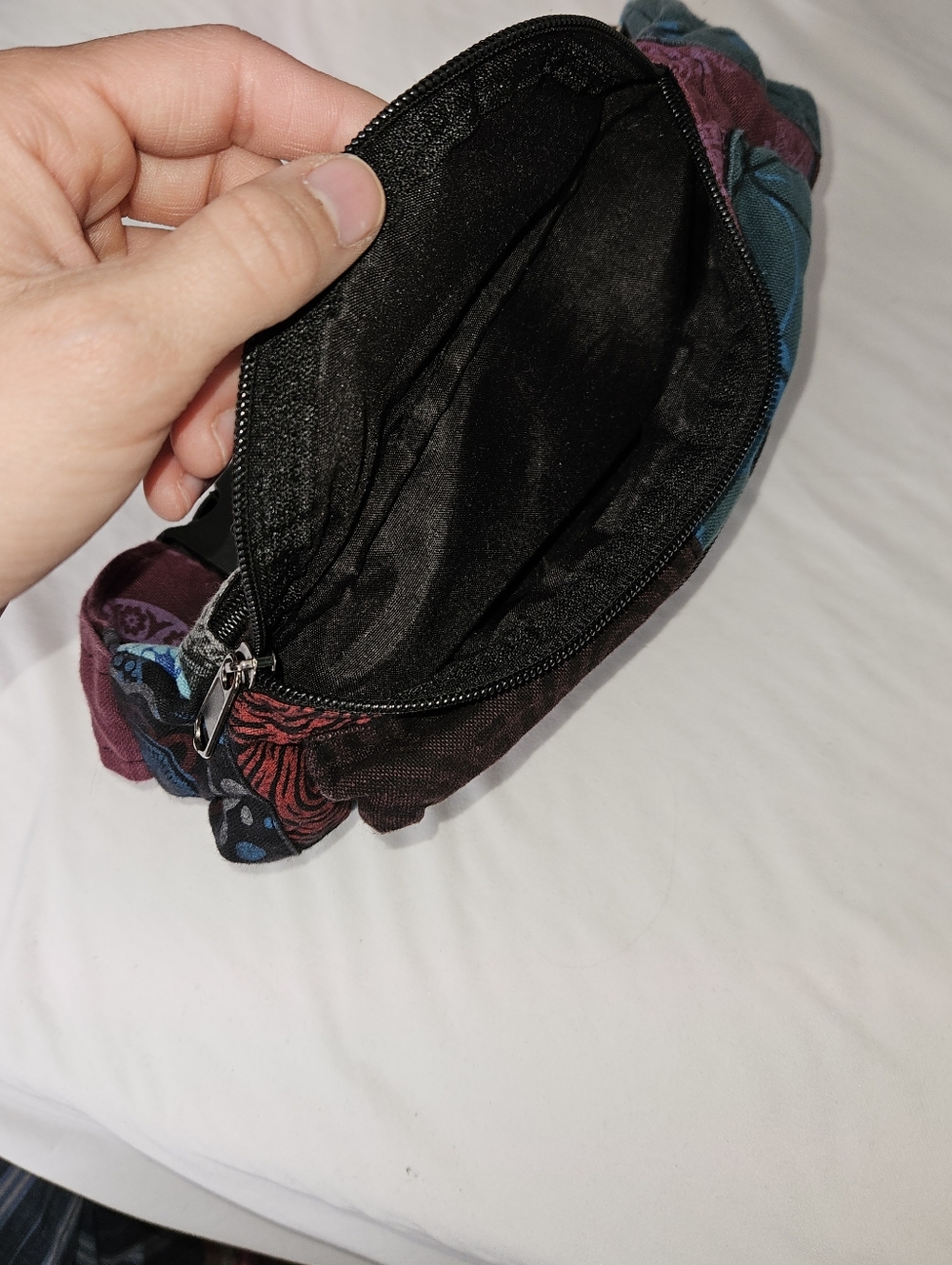 Small Patchwork Fanny Pack - Picture 3 of 4